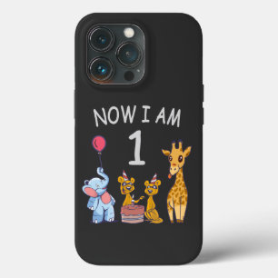 Case-Mate iPhone Case Maintenant j'ai 1 an 1er anniversaire au Zoo