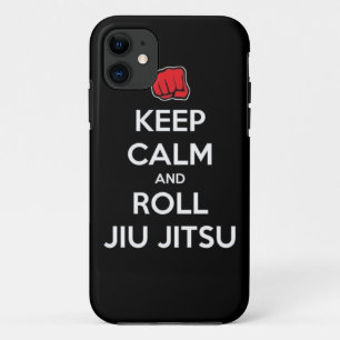 Coques Pour iPhone maintenez jitsu calme et de petit pain de jiu