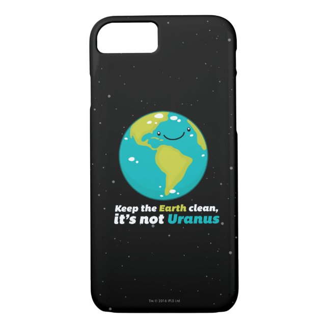 Coques Case-Mate iPhone Maintenez la terre propre (Dos)