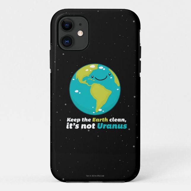 Coques Case-Mate iPhone Maintenez la terre propre (Dos)