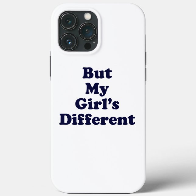 Coques Case-Mate iPhone Mais ma fille est différente (Verso)