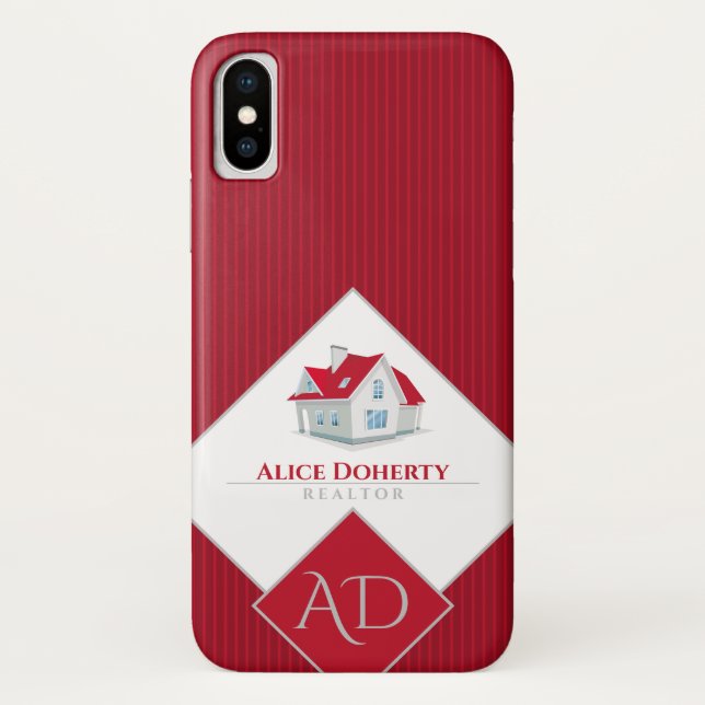 Coques Case-Mate iPhone Maison d'agent immobilier (Dos)