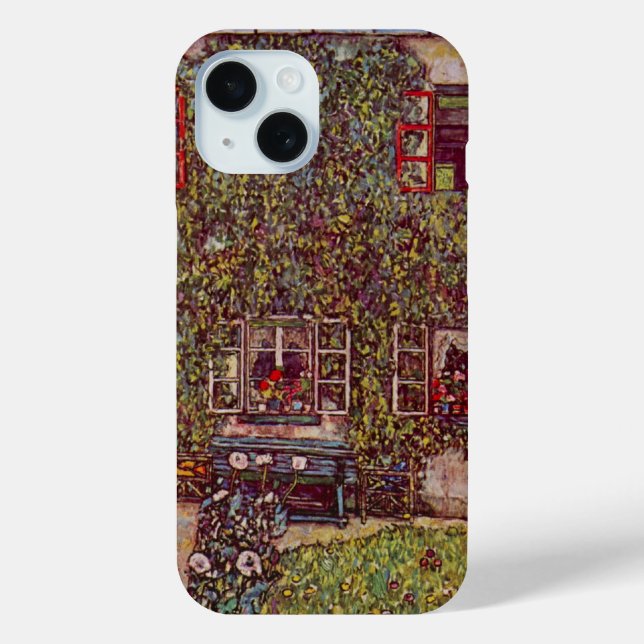 Coques Case-Mate iPhone Maison de Guardaboschi par Gustav Klimt, Art Vinta (Verso)