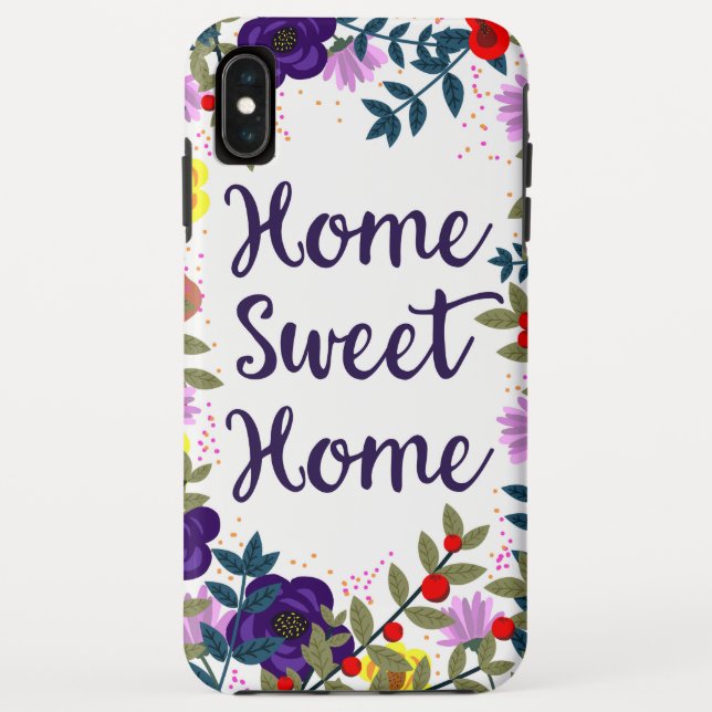 Coques Case-Mate iPhone Maison Douce Maison Récif Floral (Dos)