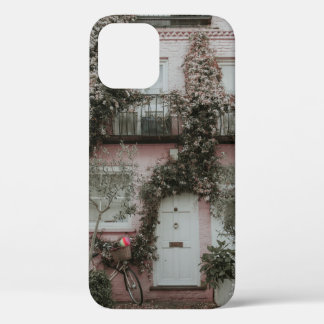 Case-Mate iPhone CASE MAISON PEINTE ROSE ET BLANCHE COUVERTE DE PLANTES 