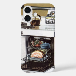 Coques iPhone 16 Maison vintage Intérieur, Maman dans la Cuisine de