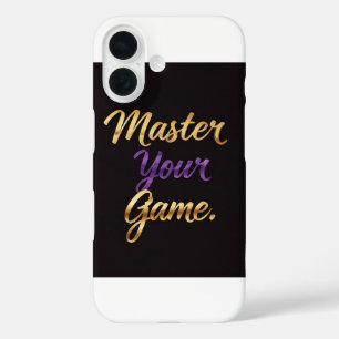Coque Pour iPhone 16 Maîtrisez votre jeu
