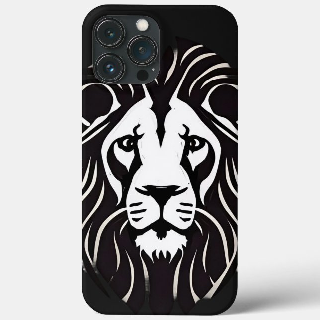 Coques Case-Mate iPhone Majesté Lion Face - (Verso)