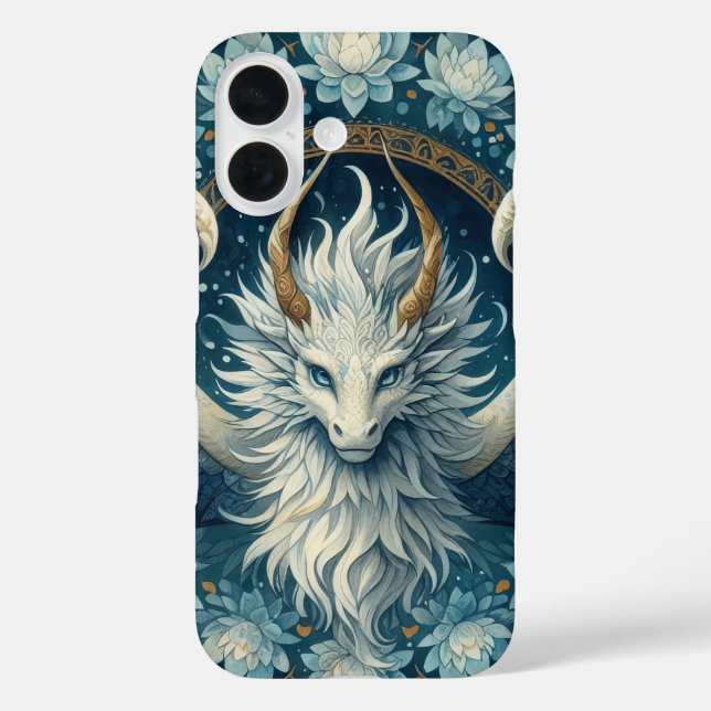 Coques Case-Mate iPhone Majestic Dragon Mandala Floral (Verso)