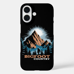 Coque Pour iPhone 16 Majestic Sasquatch avec Montagnes
