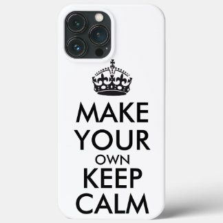 Case-Mate iPhone Case Make your own keep calm