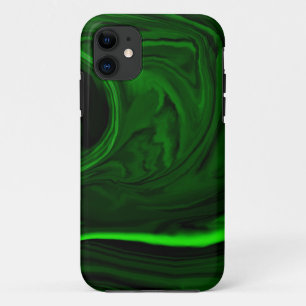 Coque Case-Mate Pour iPhone malachite vert texture