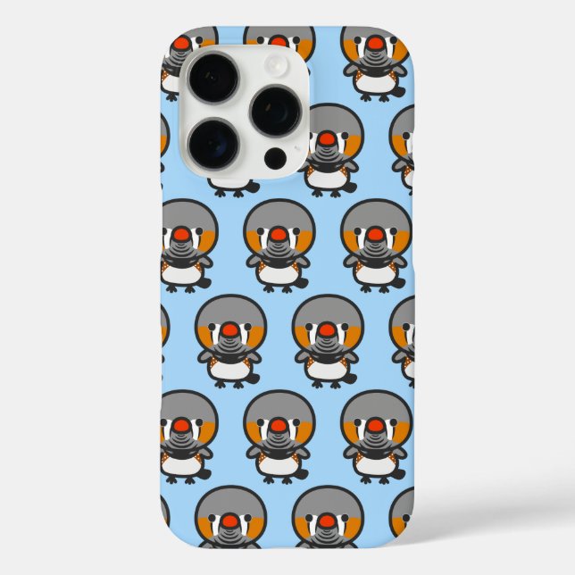 Coques Case-Mate iPhone male Sunda zebra finch (Verso)