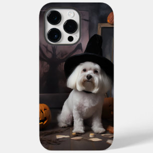 Coque Pour Pour iPhone 14 Pro Max Maltais Citrouille Halloween effroi