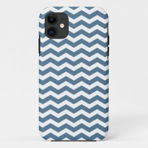 Coque Case-Mate Pour iPhone Malte Vague bleue Chevron