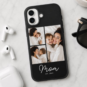 Coque Pour iPhone 16 Maman a établi le script noir 3 Photo
