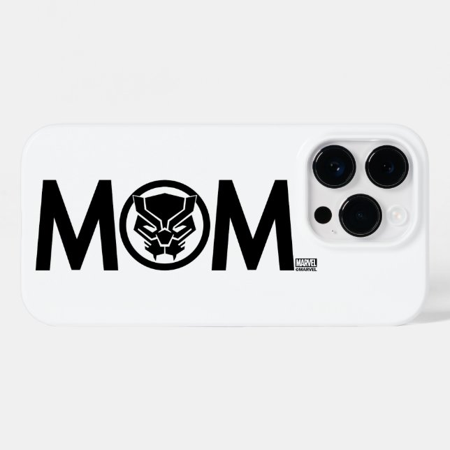Coques Case-Mate iPhone Maman Black Panther (Verso (horizontal))