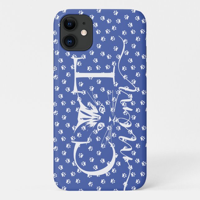 Coques Case-Mate iPhone Maman chat  (Dos)