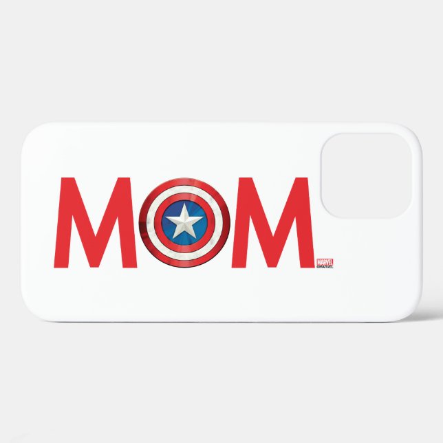 Coques Case-Mate iPhone Maman Classique Captain America (Verso (horizontal))