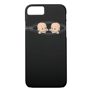 Case-Mate iPhone Case Maman De Twin Grossesse Twins Maman Enceinte Avec