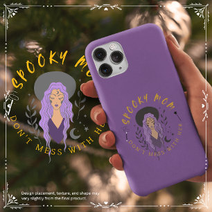 Coque Pour iPhone 15 Maman éffrayante ne manque pas avec elle