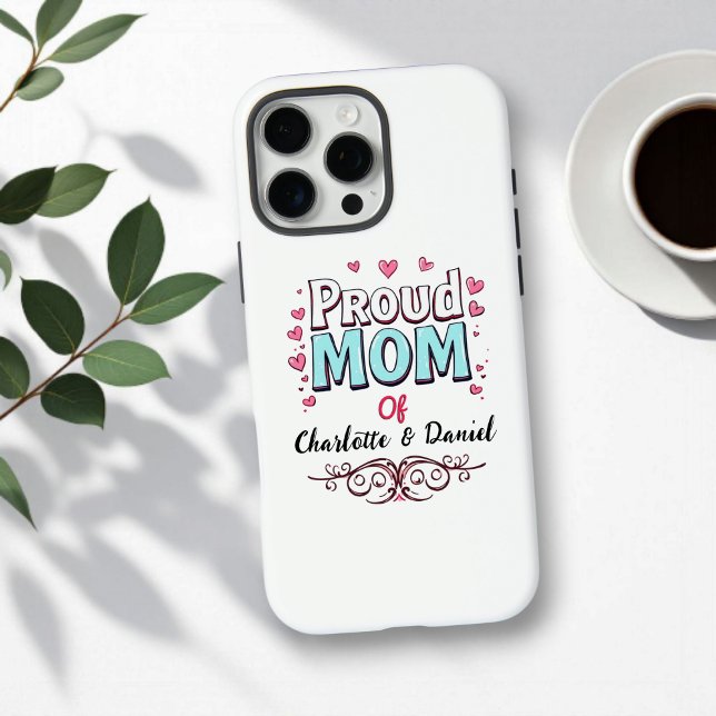Coques Case-Mate iPhone Maman fière de | Fête des Mères Sentimentaires (Créateur téléchargé)