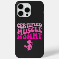 Maman musculaire Certifiée Sur Le Dos