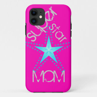 Coque iPhone 11 Maman superstar