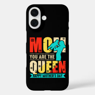 Coque Pour iPhone 16 Maman Tu Es La Reine-67761