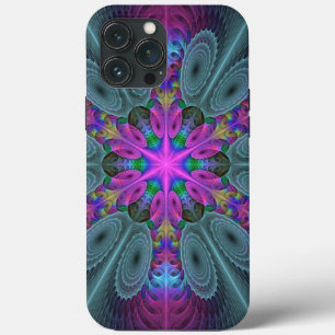 Case-Mate iPhone Case Mandala coloré frappant art fractal kaléidoscope