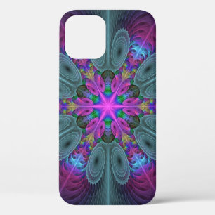 Case-Mate iPhone Case Mandala coloré frappant art fractal kaléidoscope