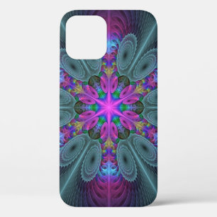 Case-Mate iPhone Case Mandala coloré frappant art fractal kaléidoscope