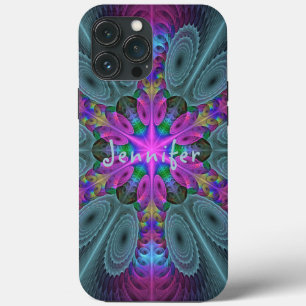 Case-Mate iPhone Case Mandala Colorful Fractal Art Kaleidoscope Nom prop