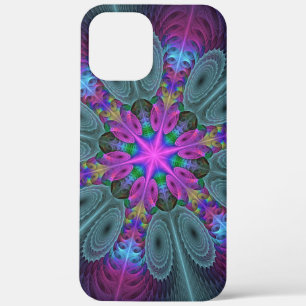 Case-Mate iPhone Case Mandala Colorful Striant Fractal Art Kaleidoscope