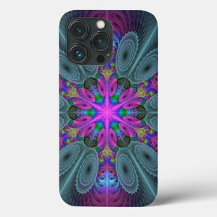 Case-Mate iPhone Case Mandala Colorful Striant Fractal Art Kaleidoscope
