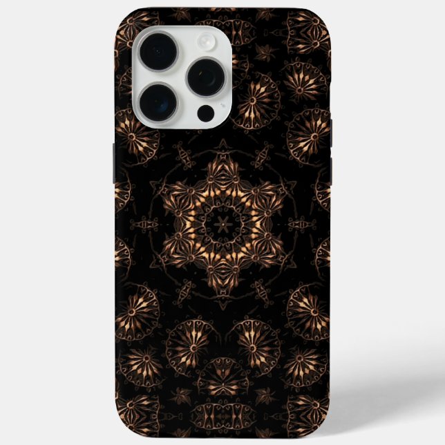 Coques Case-Mate iPhone Mandala de l'âge de bronze (Verso)