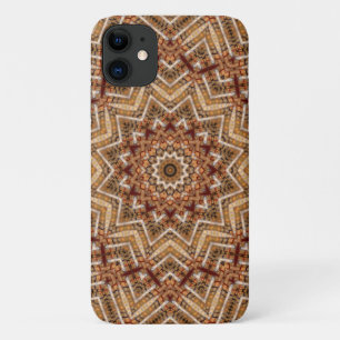 Case-Mate iPhone Case Mandala de l'étoile kaléidoscope motif ambre