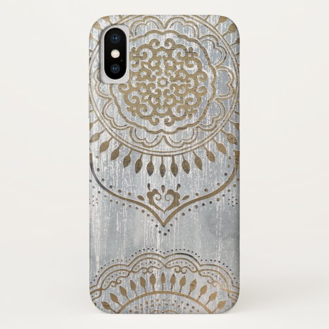 Coques Case-Mate iPhone Mandala Gold Design (Dos)