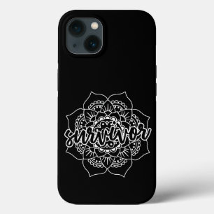 Case-Mate iPhone Case Mandala, la survivante du cancer en blanc