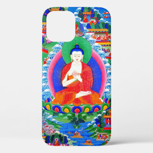 Coques Case-Mate iPhone Mandala orientale cool Mahavairocana dieu (Verso)