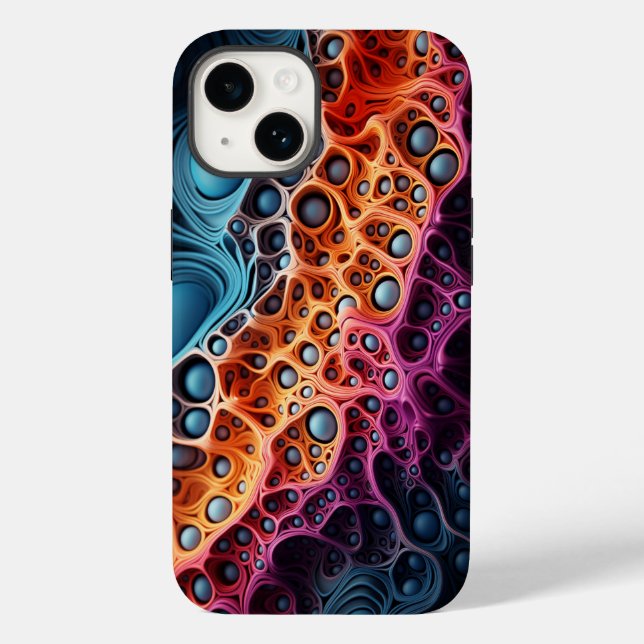 Coques Case-Mate iPhone Mandelbrot Fractal Julia Set (Verso)