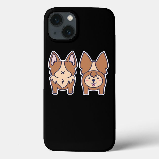 Coques Case-Mate iPhone Mange Chien Anime Manga Kawaii Chien Chien Chien (Verso)
