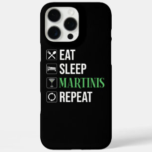 Coques iPhone 16 Pro Max Manger. Dormir. Martinis. Répéter.