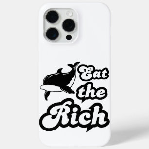 Coque iPhone 15 Pro Max Mangez la baleine riche Orca