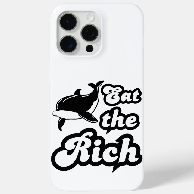 Coques Case-Mate iPhone Mangez la baleine riche Orca (Verso)