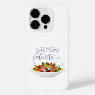 Coque Pour iPhone 14 Pro Mangez plus de plantes frais motivation salade let