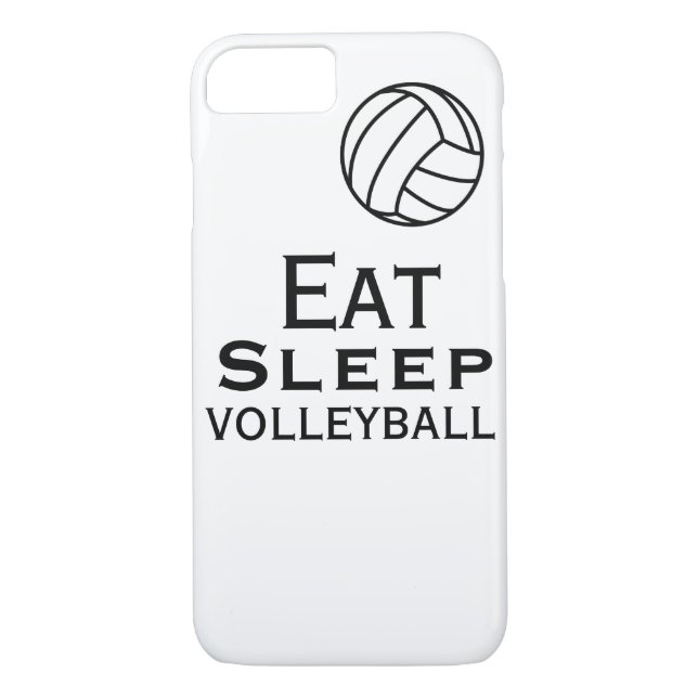 Coques Case-Mate iPhone Mangez. Sommeil. Cas de volleyball (Dos)