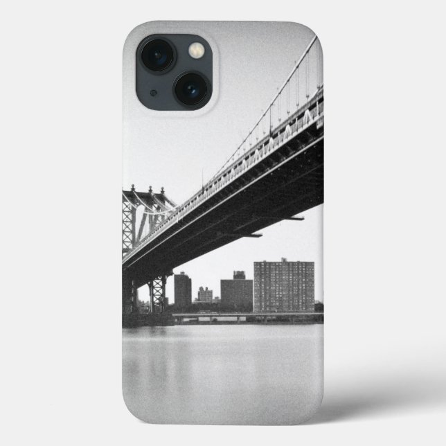 Coques Case-Mate iPhone Manhattan Bridge and skyline, New York, US. (Verso)