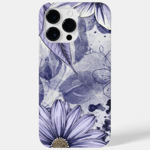 Coque Pour Pour iPhone 14 Pro Max Manipulation de l'aquarelle de feuille de fleurs v