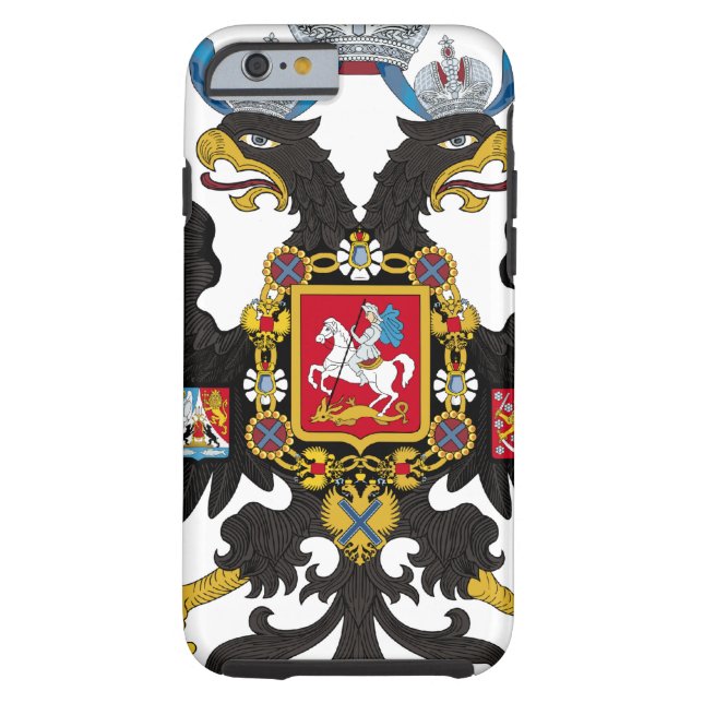 Coques Case-Mate iPhone Manteau des bras de l'empire russe (Dos)